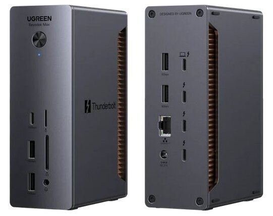 Laptop mit USB-C Dockingstation