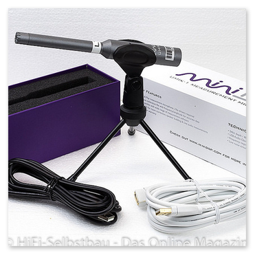 Akustikmessung mit Frequenzgang-Diagramm