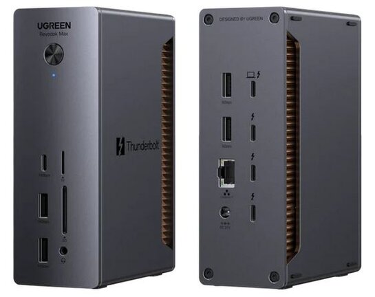 Laptop mit USB-C Dockingstation