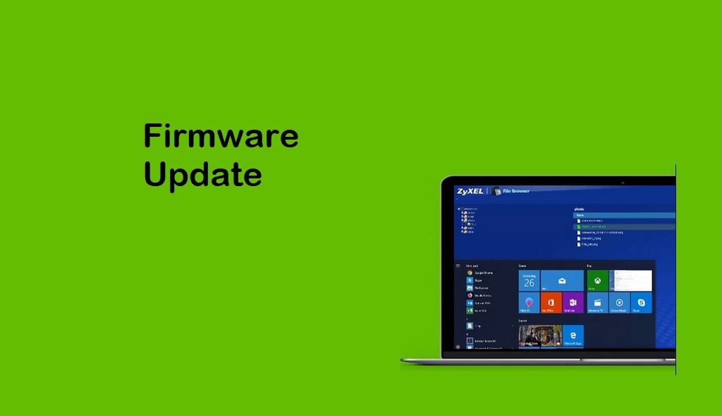 Firmware-Update auf Gerätedisplay